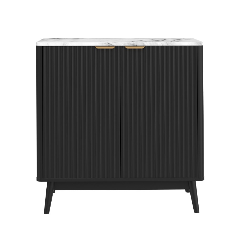 NoirTempo 2 Door Cabinet